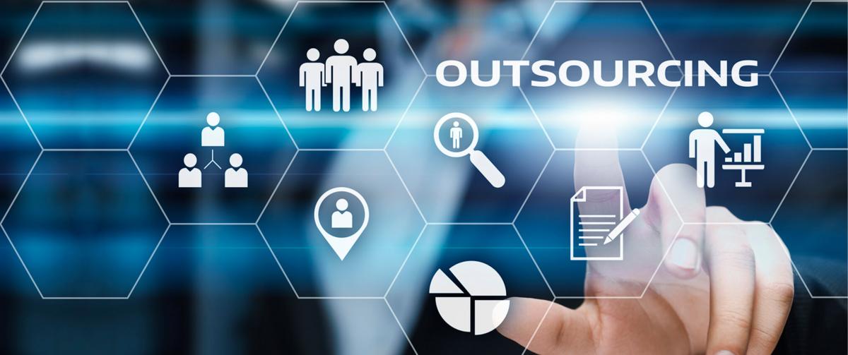 What is meant by outsourcing jobs